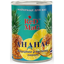 Ананаси консервований кільцями ReD MaG